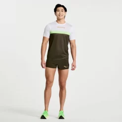 Tops | Clothing*saucony Men's Elite Short Sleeve Umbra