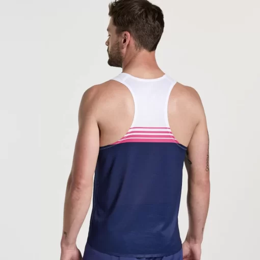 Tops | Clothing*saucony Men's Elite Singlet Sodalite