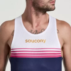 Tops | Clothing*saucony Men's Elite Singlet Sodalite