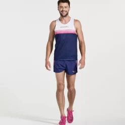 Tops | Clothing*saucony Men's Elite Singlet Sodalite