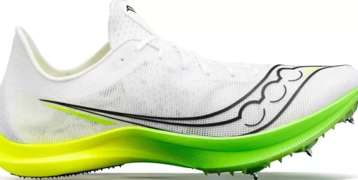 Running | Performance*saucony Men's Endorphin Cheetah White | Slime