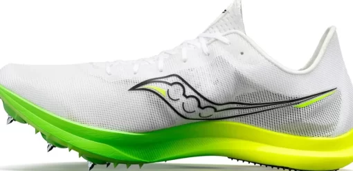Running | Performance*saucony Men's Endorphin Cheetah White | Slime