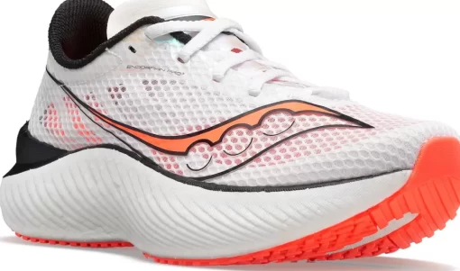 Endorphin | Top Styles*saucony Men's Endorphin Pro 3 White | Black | ViZiRed