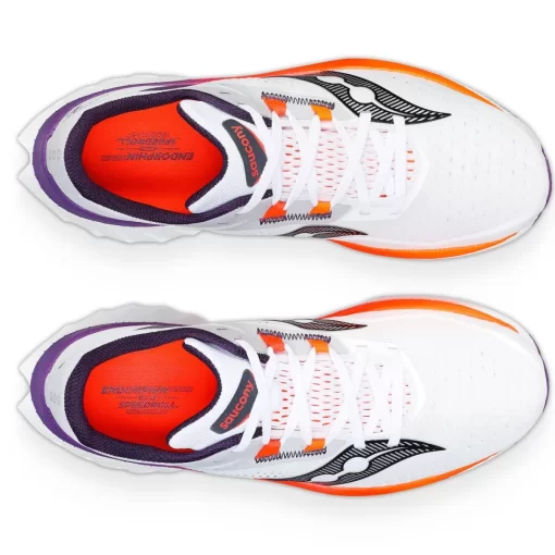 Endorphin | Top Styles*saucony Men's Endorphin Speed 4 White | ViZiOrange