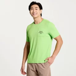 Clothing | Apparel*saucony Men's Explorer Short Sleeve Invader Graphic