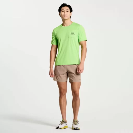 Clothing | Apparel*saucony Men's Explorer Short Sleeve Invader Graphic