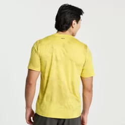 Clothing | Apparel*saucony Men's Explorer Short Sleeve Arroyo Tie-Dye Print