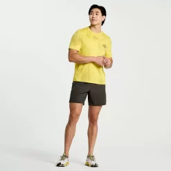 Clothing | Apparel*saucony Men's Explorer Short Sleeve Arroyo Tie-Dye Print