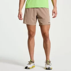 Clothing | Apparel*saucony Men's Explorer Utility 6" Short Pewter