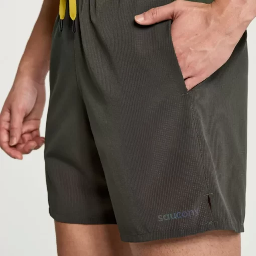Clothing | Apparel*saucony Men's Explorer Utility 6" Short Climbing Ivy