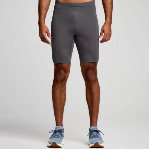 Bottoms | Clothing*saucony Men's Fortify Lined Half Tight Shadow
