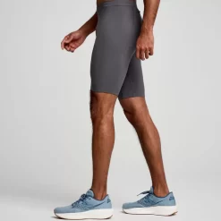 Bottoms | Clothing*saucony Men's Fortify Lined Half Tight Shadow