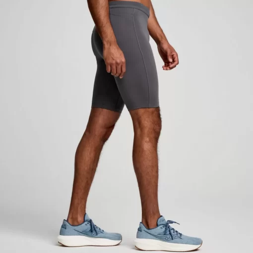 Bottoms | Clothing*saucony Men's Fortify Lined Half Tight Shadow