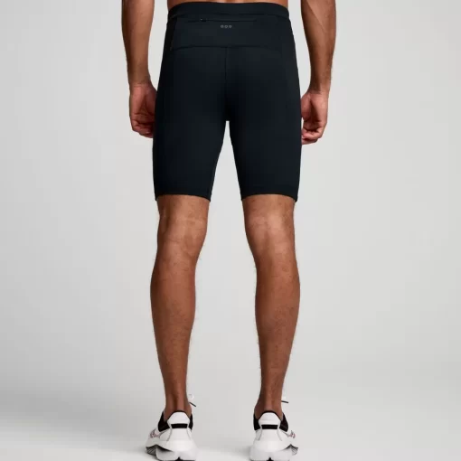 Bottoms | Clothing*saucony Men's Fortify Lined Half Tight Black