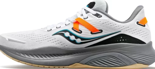 Guide | Top Styles*saucony Men's Guide 16 White | Gravel