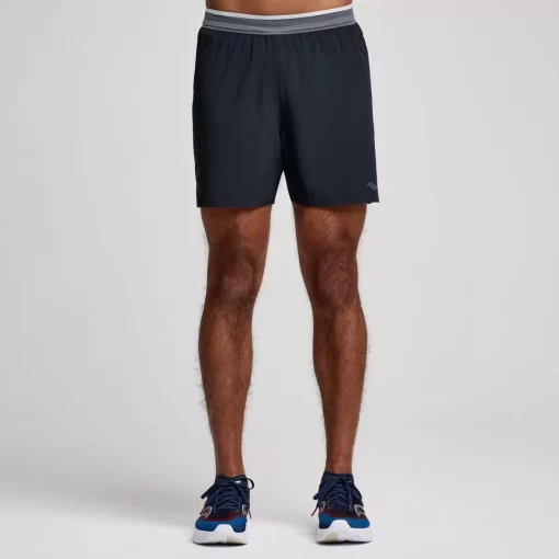 Bottoms*saucony Men's Kinvara 5" Short Black