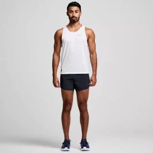 Tops*saucony Men's Kinvara Tank White