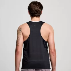 Tops*saucony Men's Kinvara Tank Black