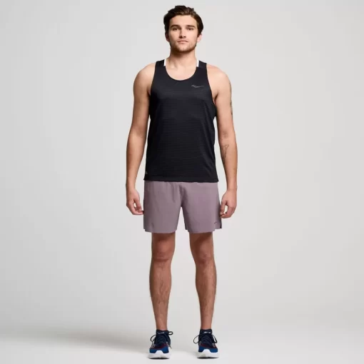 Tops*saucony Men's Kinvara Tank Black