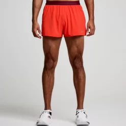 Clothing | Apparel*saucony Men's Outpace 2.5" Split Short Infrared