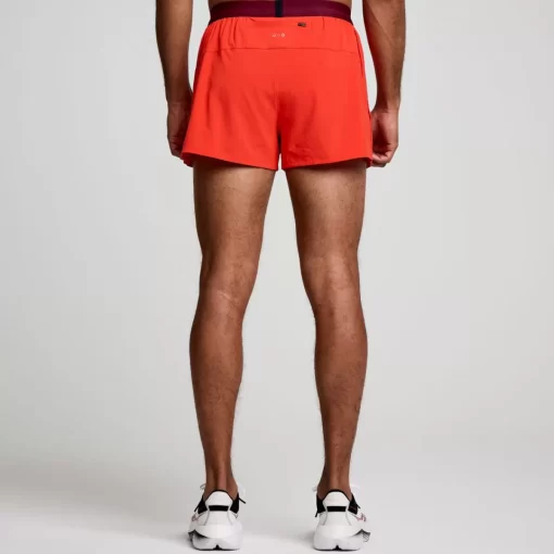 Clothing | Apparel*saucony Men's Outpace 2.5" Split Short Infrared