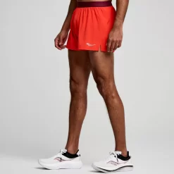 Clothing | Apparel*saucony Men's Outpace 2.5" Split Short Infrared