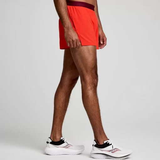 Clothing | Apparel*saucony Men's Outpace 2.5" Split Short Infrared