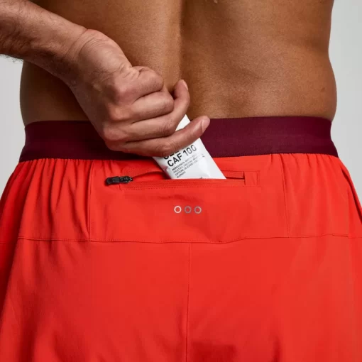 Clothing | Apparel*saucony Men's Outpace 2.5" Split Short Infrared