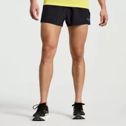 Clothing | Apparel*saucony Men's Outpace 2.5" Split Short Black