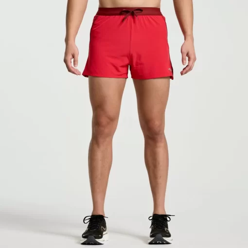 Clothing | Apparel*saucony Men's Outpace 3" Short Poppy