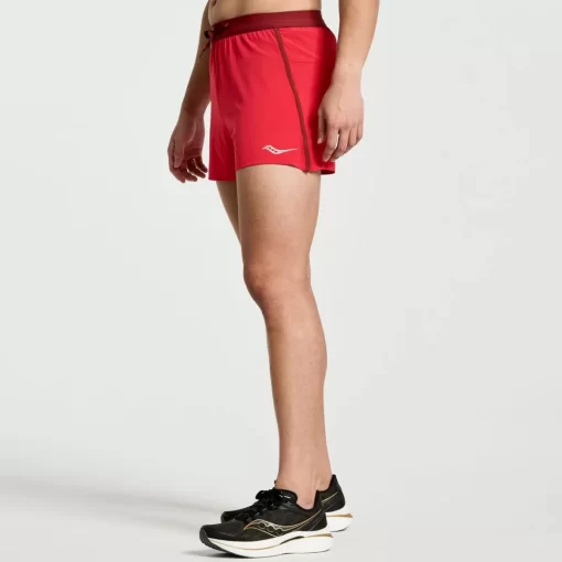Clothing | Apparel*saucony Men's Outpace 3" Short Poppy