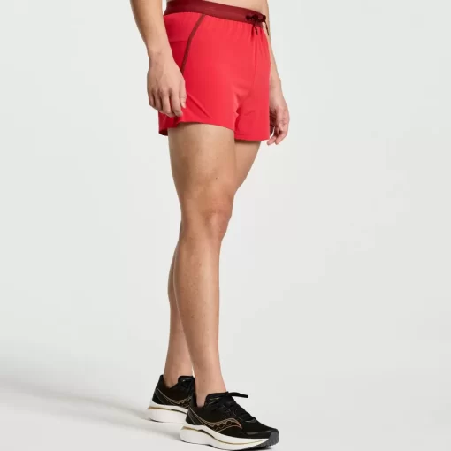Clothing | Apparel*saucony Men's Outpace 3" Short Poppy