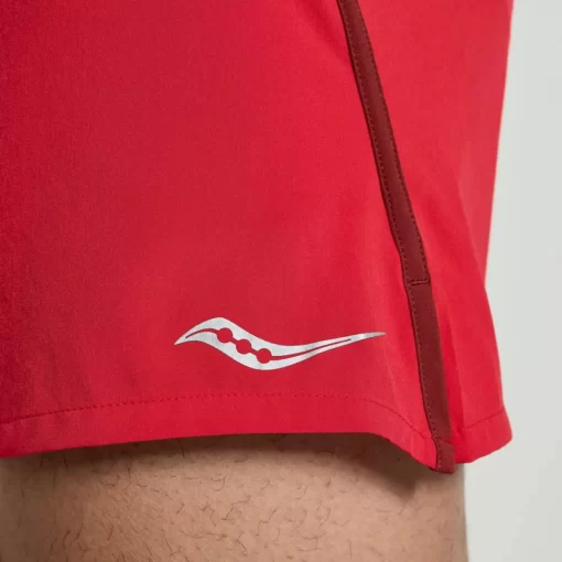 Clothing | Apparel*saucony Men's Outpace 3" Short Poppy
