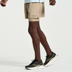 Clothing | Apparel*saucony Men's Outpace 4" 2-in-1 Short Pewter