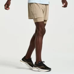 Clothing | Apparel*saucony Men's Outpace 4" 2-in-1 Short Pewter