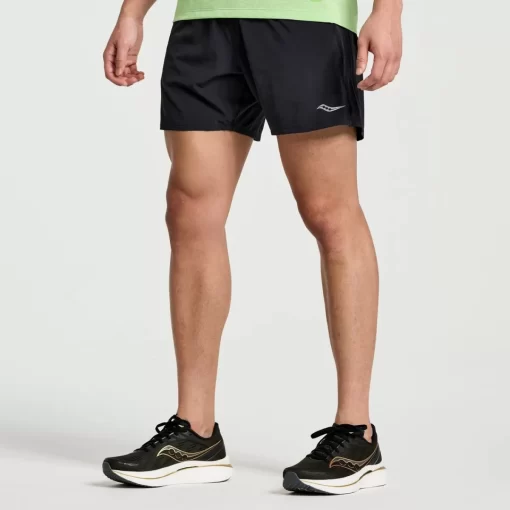 Clothing | Apparel*saucony Men's Outpace 5" Short Black