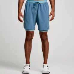Clothing | Apparel*saucony Men's Outpace 7" 2-in-1 Short Murk