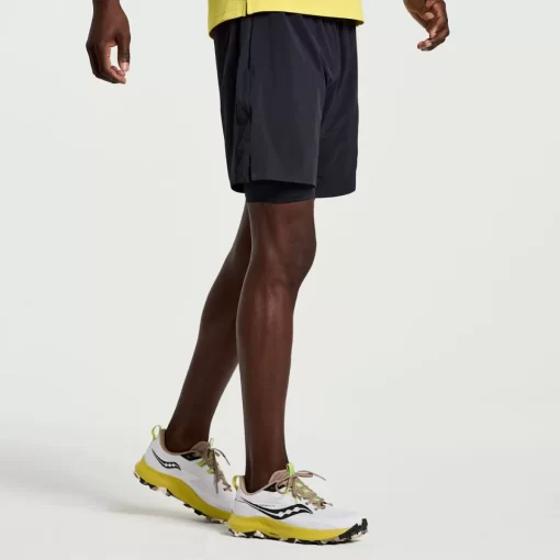 Clothing | Apparel*saucony Men's Outpace 7" 2-in-1 Short Black