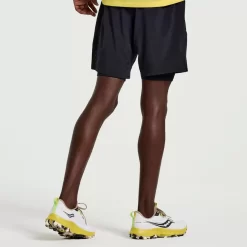 Clothing | Apparel*saucony Men's Outpace 7" 2-in-1 Short Black