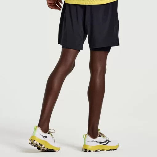 Clothing | Apparel*saucony Men's Outpace 7" 2-in-1 Short Black