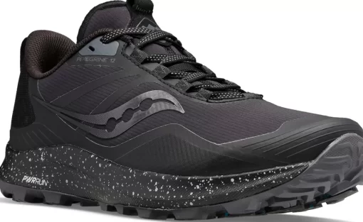Peregrine | Top Styles*saucony Men's Peregrine ICE+ 3 Black | Shadow