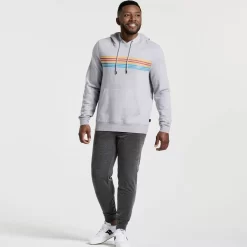 Clothing | Apparel*saucony Men's Rested Hoodie Light Grey Heather