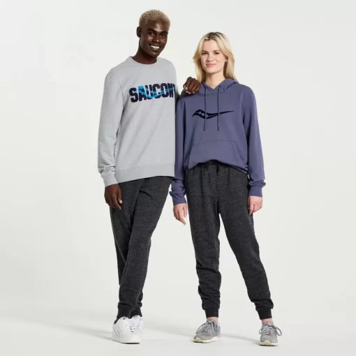 Clothing | Apparel*saucony Men's Rested Hoodie Horizon Heather Graphic