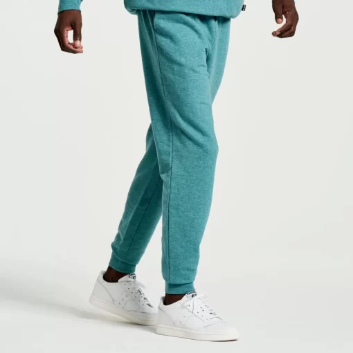 Clothing | Apparel*saucony Men's Rested Sweatpant North Atlantic Heather Graphic