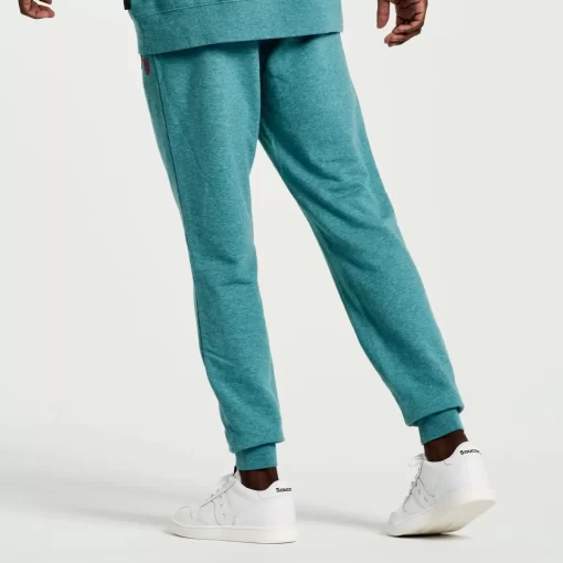 Clothing | Apparel*saucony Men's Rested Sweatpant North Atlantic Heather Graphic