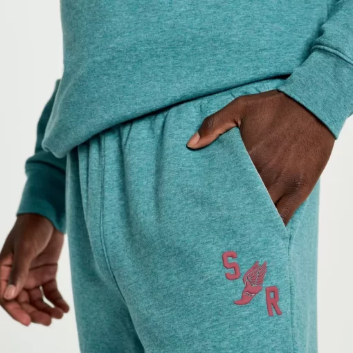 Clothing | Apparel*saucony Men's Rested Sweatpant North Atlantic Heather Graphic