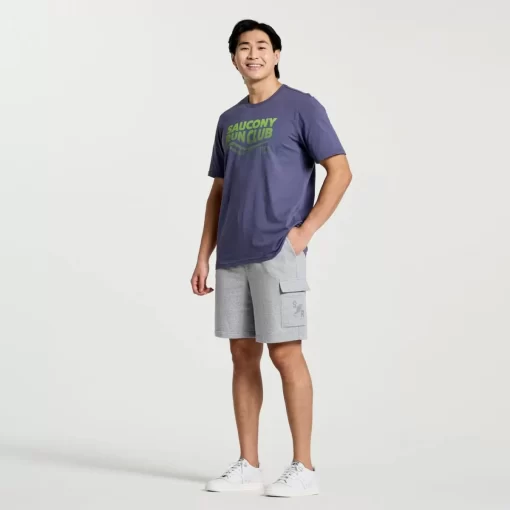 Clothing | Apparel*saucony Men's Rested T-Shirt Horizon Heather Graphic