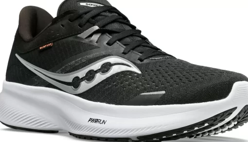 Ride | Top Styles*saucony Men's Ride 16 Black | White