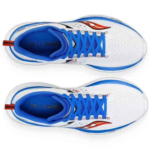 Ride | Top Styles*saucony Men's Ride 17 White | Cobalt