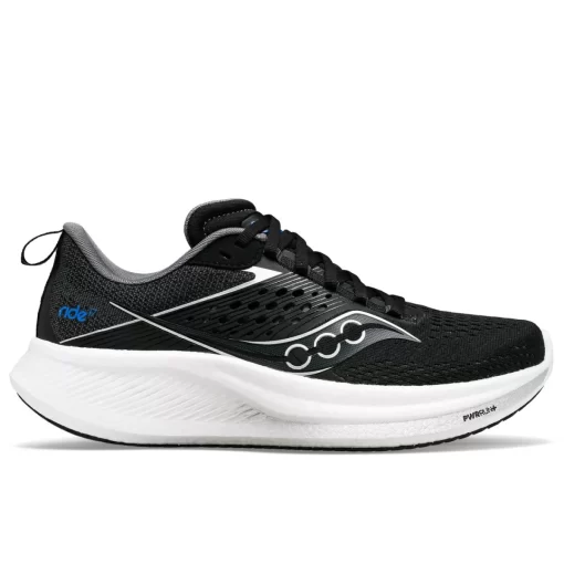 Ride | Top Styles*saucony Men's Ride 17 Black | White